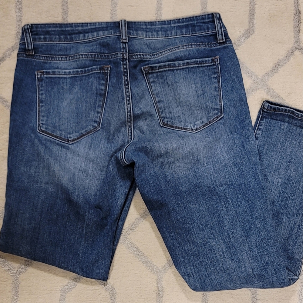 Women's STS Blue Darren Mid Rise Roll Cuffed Girlfriend Jean 27 - Picture 3 of 6